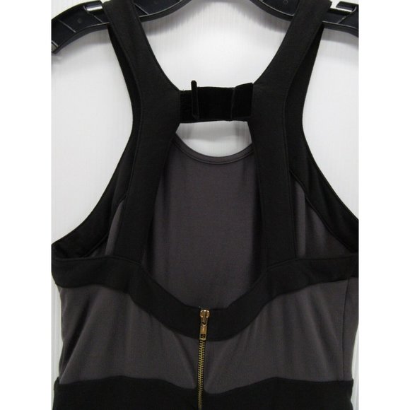 Victorias Secret Dress Small Fit Flare Velvet Trim Cut Out Pleated - Picture 6 of 9